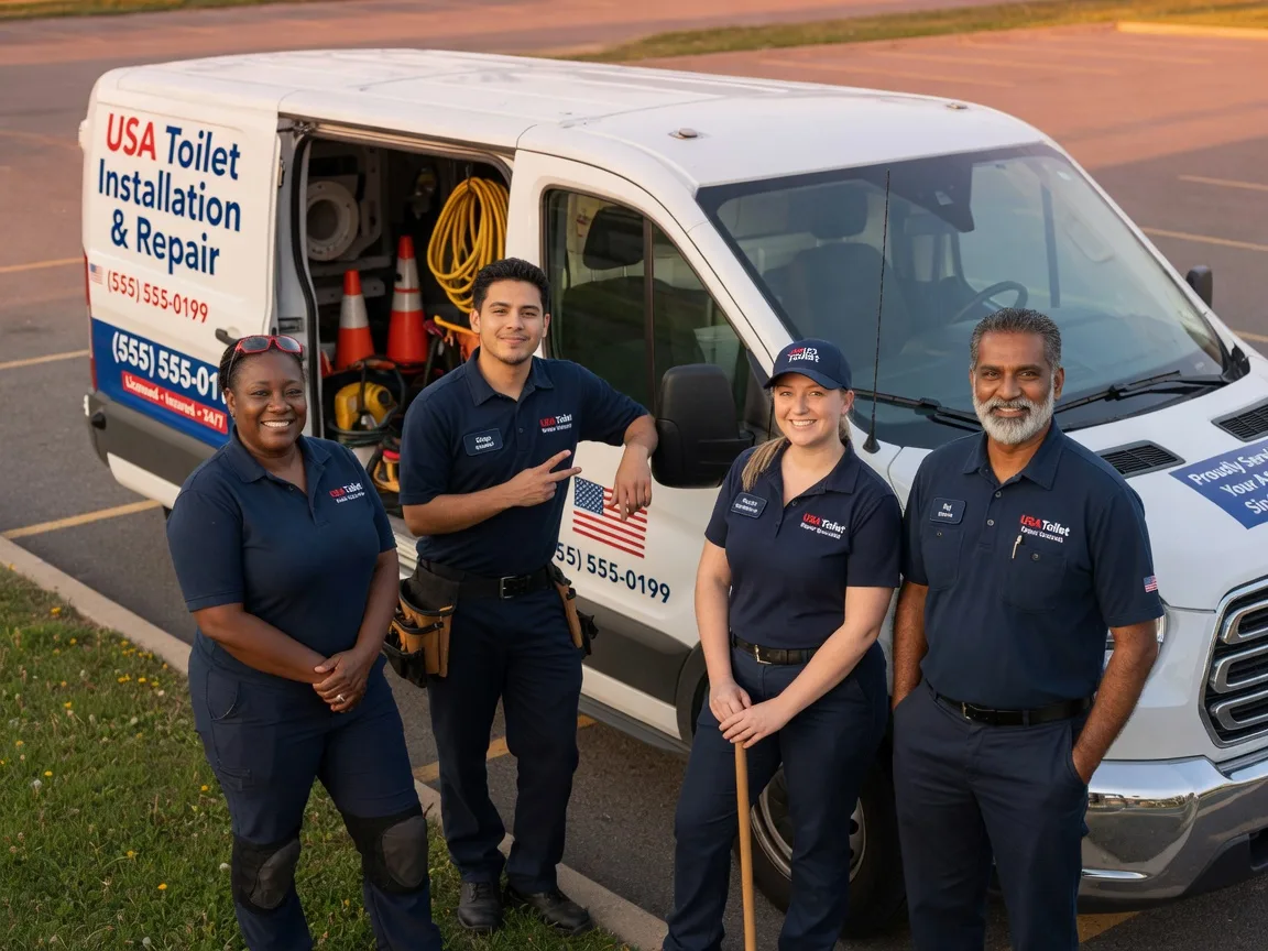 Toilet Installation company in Fredericksburg, PA